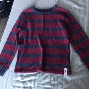Striped boys long sleeve top